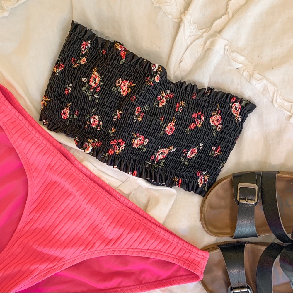 Shrilled Floral Underwire Bikini Top